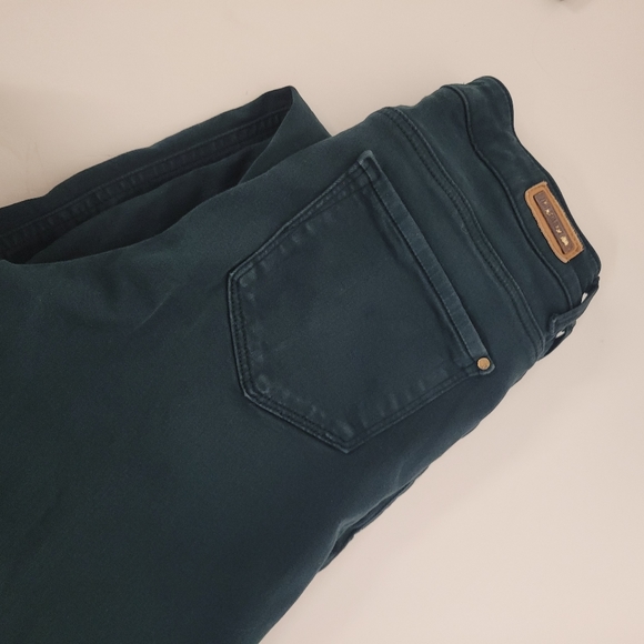 Zara Basic Jeans Men Dark Green Skinny straight size 38 - Picture 8 of 8